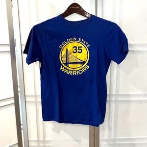 Golden State Warriors Boys Kevin Durant 35 T-Shirt - Size 14/16